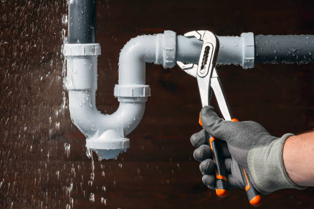 Professional Plumbing technician working in Northford, CT